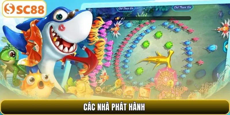 Các nhà phát hành hợp tác cùng bắn cá SC88